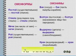 омоніми