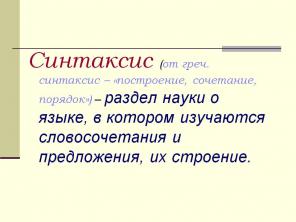 Що таке Синтаксис